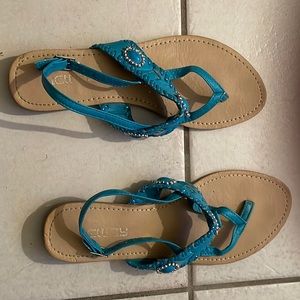 Brand new Turquoise Sandals